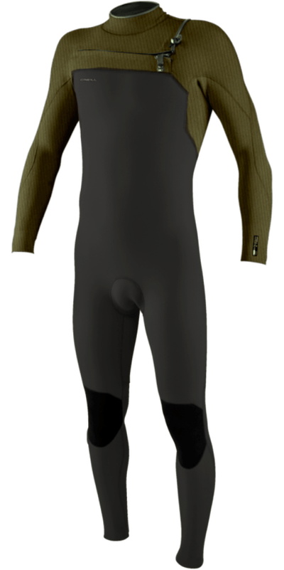O'Neill Mens Hyperfreak 3/2mm+ Chest Zip Wetsuit