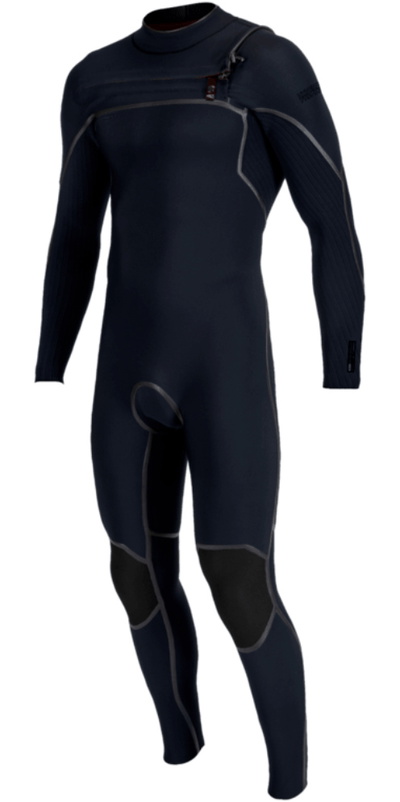 O'Neill Mens Hyperfreak Fire 3/2mm+ Chest Zip Wetsuit