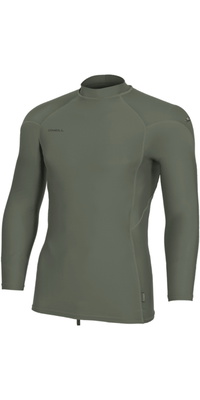 2026 ONeill Mens Hyperfreak Skins Long Sleeve Rash Vest 5691 - Chimera / Chimera