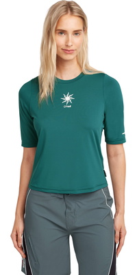 2026 ONeill Womens Hybrid UPF Polygiene T-Shirt 1850243 - Botanical Heat