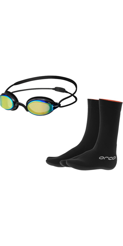 Orca Gogle Killa Hydro Mirror I Neoprenowe Buty Pywackie Hydro