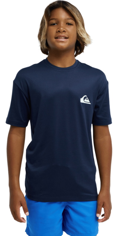 Quiksilver Junior Everyday Surf-T-Shirt, Kurzärmeliges Lycra-Shirt