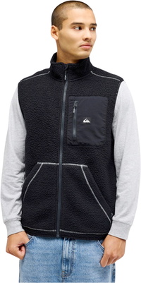 2026 Quiksilver Mens Clean Coast Gilet EQYPF03067 - Black