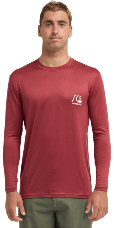 Quiksilver Mens DNA Surf Tee Long Sleeve Rash Vest