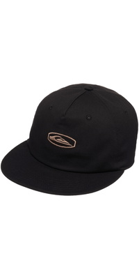 2026 Quiksilver Mens Drifter Canvas Cap EQYHA03412 - True Black