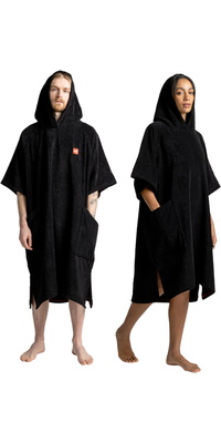 2026 Red Paddle Co Poncho Towel Changing Robe 002-009-006 - Stealth Black