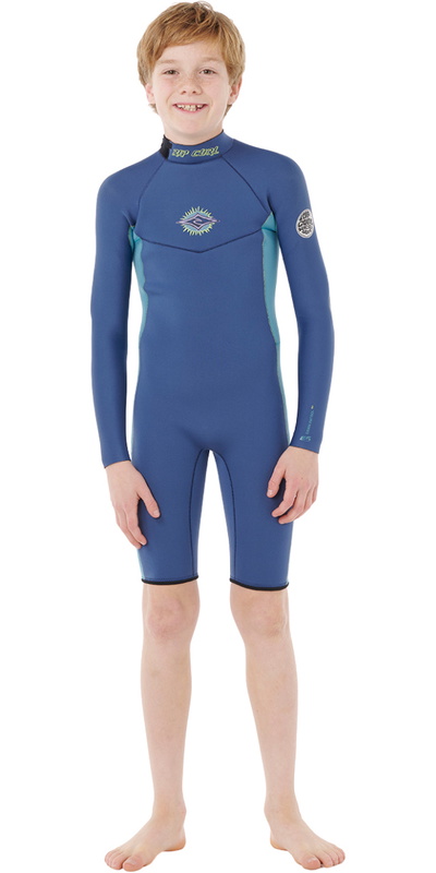 Rip Curl Junior Dawn Patrol 2mm Back Zip Long Sleeve Spring Wetsuit