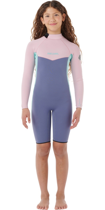 Rip Curl Junior Dawn Patrol 2mm Back Zip Long Sleeve Spring Wetsuit