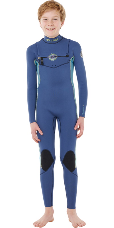 Rip Curl Junior Dawn Patrol 3/2mm Chest Zip Wetsuit