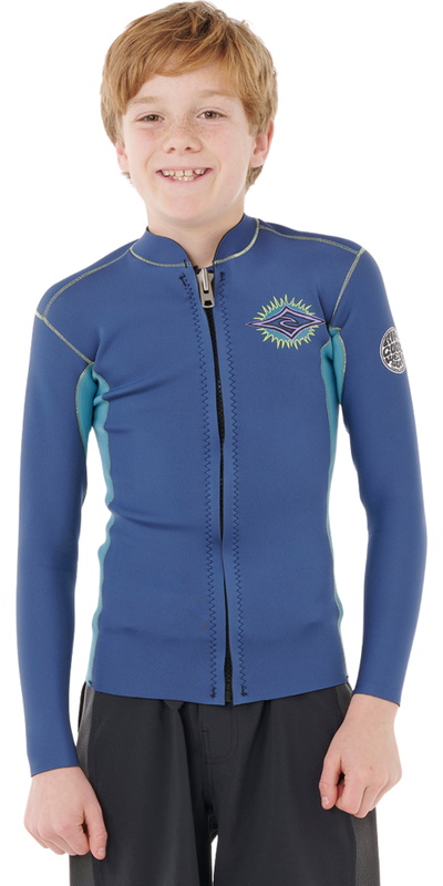 Rip Curl Enfants Dawn Patrol Front Zip Veste Neo