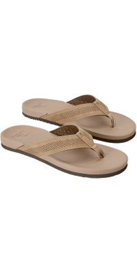 2026 Rip Curl Mens Chiba Bloom Open Toe Sandals 1BYMOT - Mocha