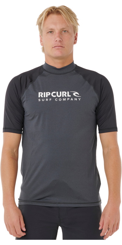 Rip Curl Mens Shock UPF Short Sleeve Rash Vest