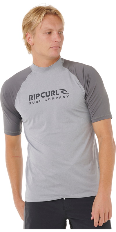 Rip Curl Mens Shock UPF Short Sleeve Rash Vest