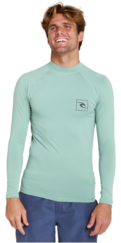 Rip Curl Mens Streamline UPF Long Sleeve Rash Vest