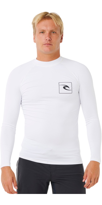 Rip Curl Mens Streamline UPF Long Sleeve Rash Vest