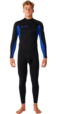 2026 Rip Curl Mens Trad 4/3mm Back Zip Wetsuit 18CMFS - Blue