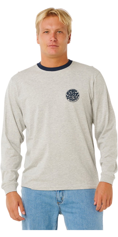 Rip Curl Miesten Märkäpuku Icon Pitkähihainen T-paita