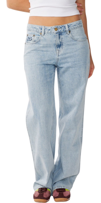 Rip Curl Womens Aggie Relaxed Jeans