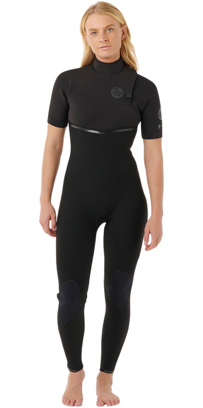 Rip Curl Dames E-Bomb 2mm Ritssluiting-vrij Korte Mouwen Wetsuit