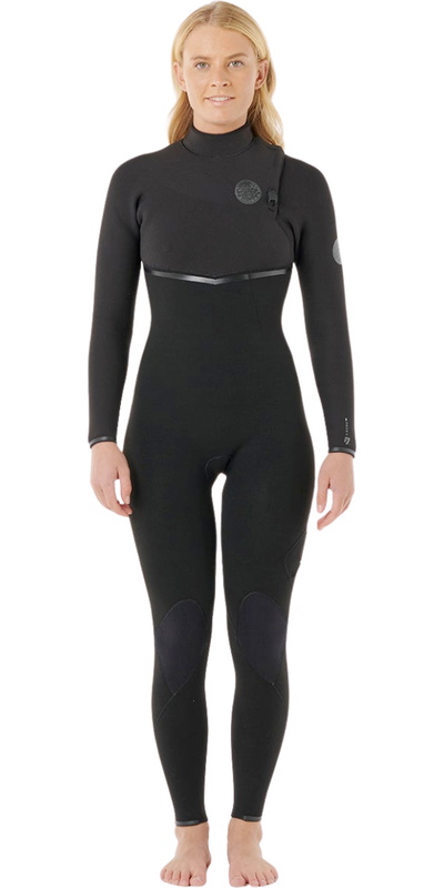 Rip Curl Womens E-Bomb 3/2mm Zip Free Wetsuit