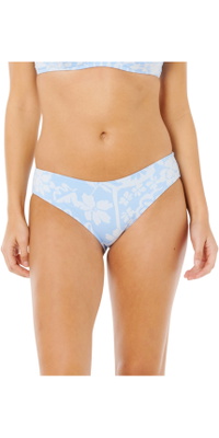 2026 Rip Curl Womens Pacific Coast Full Coverage Bikini Bottoms 0VJWSW - Sky Blue