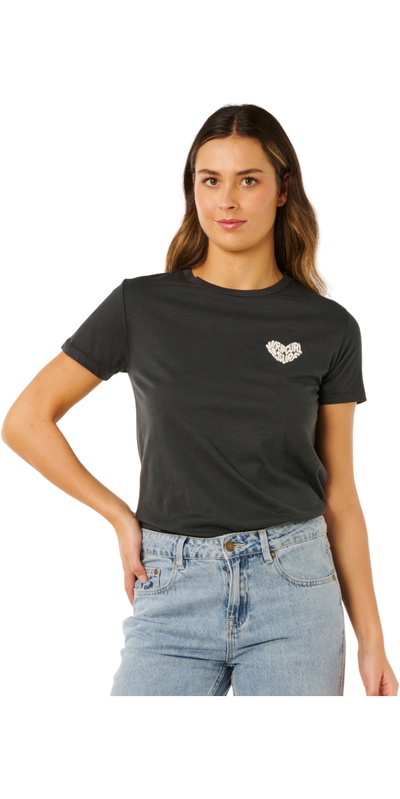 Rip Curl S Damtröja Med Hjärtlogotyper