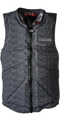 2026 Ronix One Impact Vest R26V-IMP-ON.1 - Engineered Mesh Black / Ash