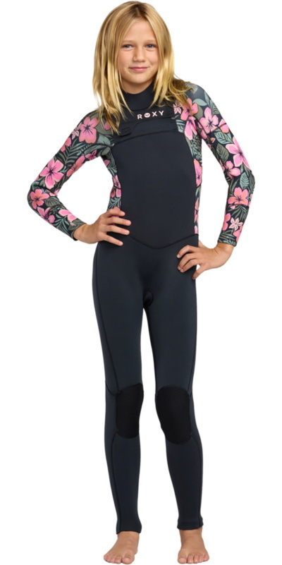 Roxy Junior Swell Natural 4/3mm Chest Zip Kombinezon