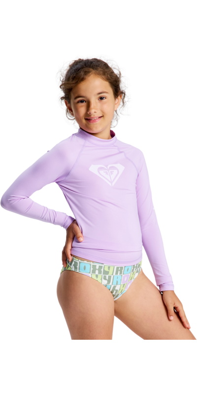 Roxy Junior Whole Hearted Long Sleeve Rash Vest