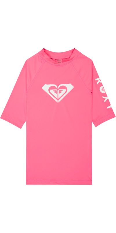 Roxy Junior Whole Hearted Short Sleeve Rash Vest