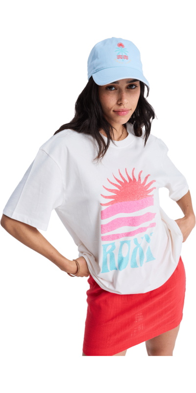 Roxy S Hangloose Poster Kortärmad T-shirt För Damer