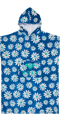 2026 Roxy Womens Stay Magical Printed Poncho Towel ERJAA04433 - Coconut Milk Flower Soul