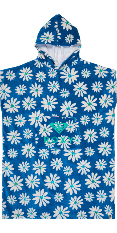 Roxy Frauen Stay Magical Bedrucktes Poncho -Handtuch Coconut Milk Flower Soul
