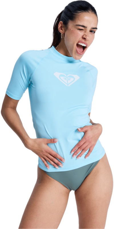 Roxy «Whole Hearted»-lycra-vest Med Korte Ermer For Damer