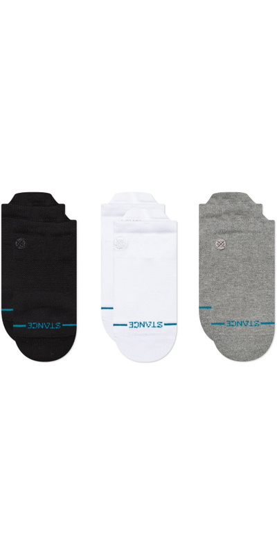 Stance Unisex Icon Low Tab 3 Pack Socks