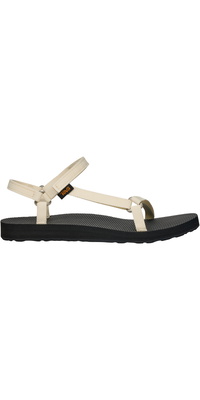 2026 Teva Womens Original Universal Slim Sandals 1150110 - White / Black