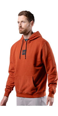 2026 Zhik Mens Carbon Hoodie HDI-0022-M - Red Earth
