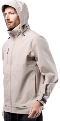 2026 Zhik Mens INS400 Coastal Sailing Jacket JKT-0400-M - Stone