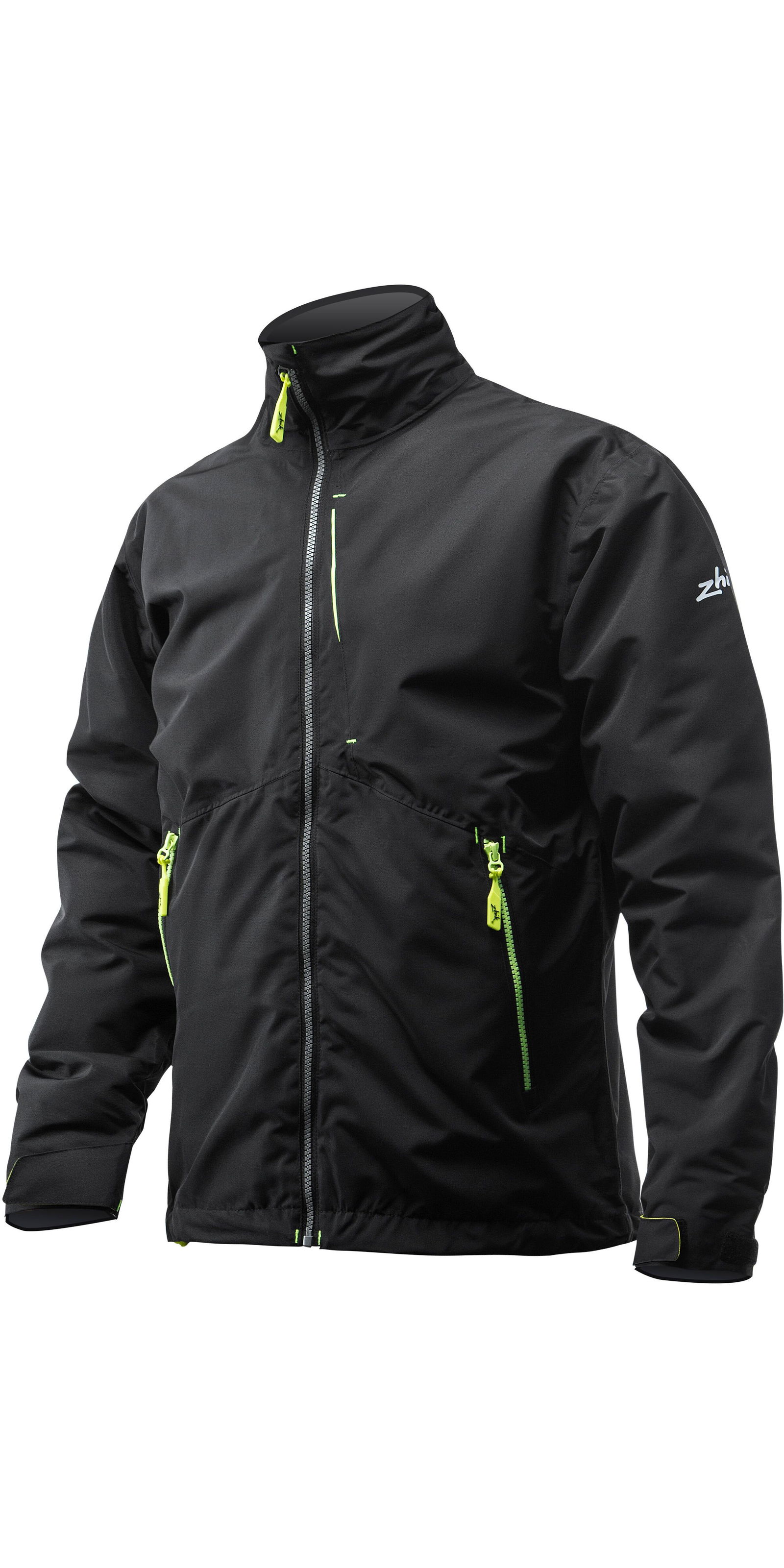 Zhik Mens ZCru Lightweight Sailing Jacket Black JKT0080 Sailing