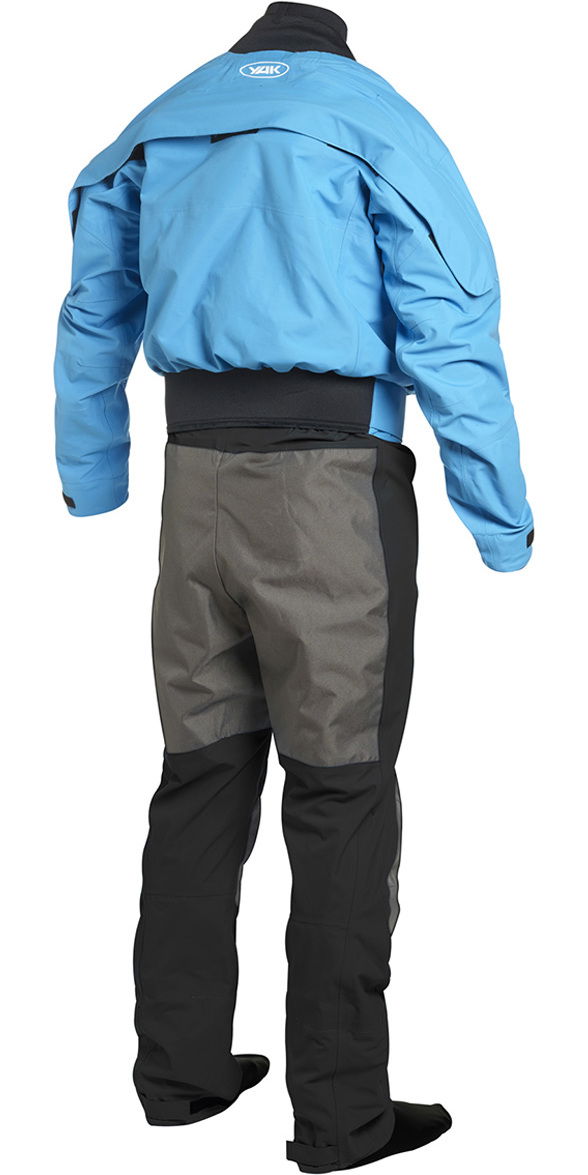 Yak Vanguard Whitewater Kayak Drysuit Inc Underfleece Blue Black 2734