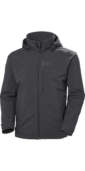 2025 Helly Hansen Mens HP Racing LIFALOFT Hooded Sailing Jacket 30366 - Ebony