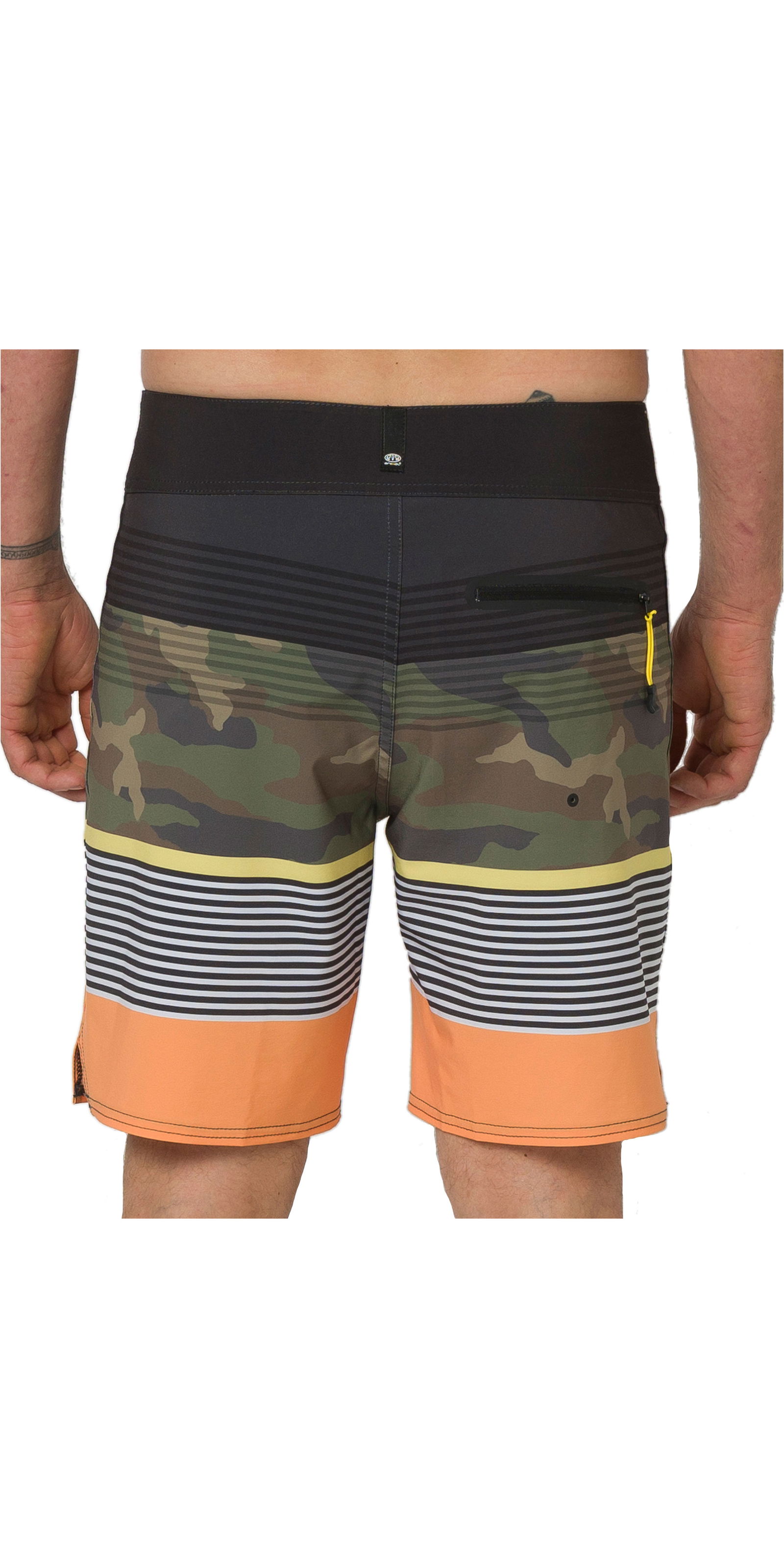 2020 Animal Mens Magano Boardshorts CL0SS008 Stripes Clothing