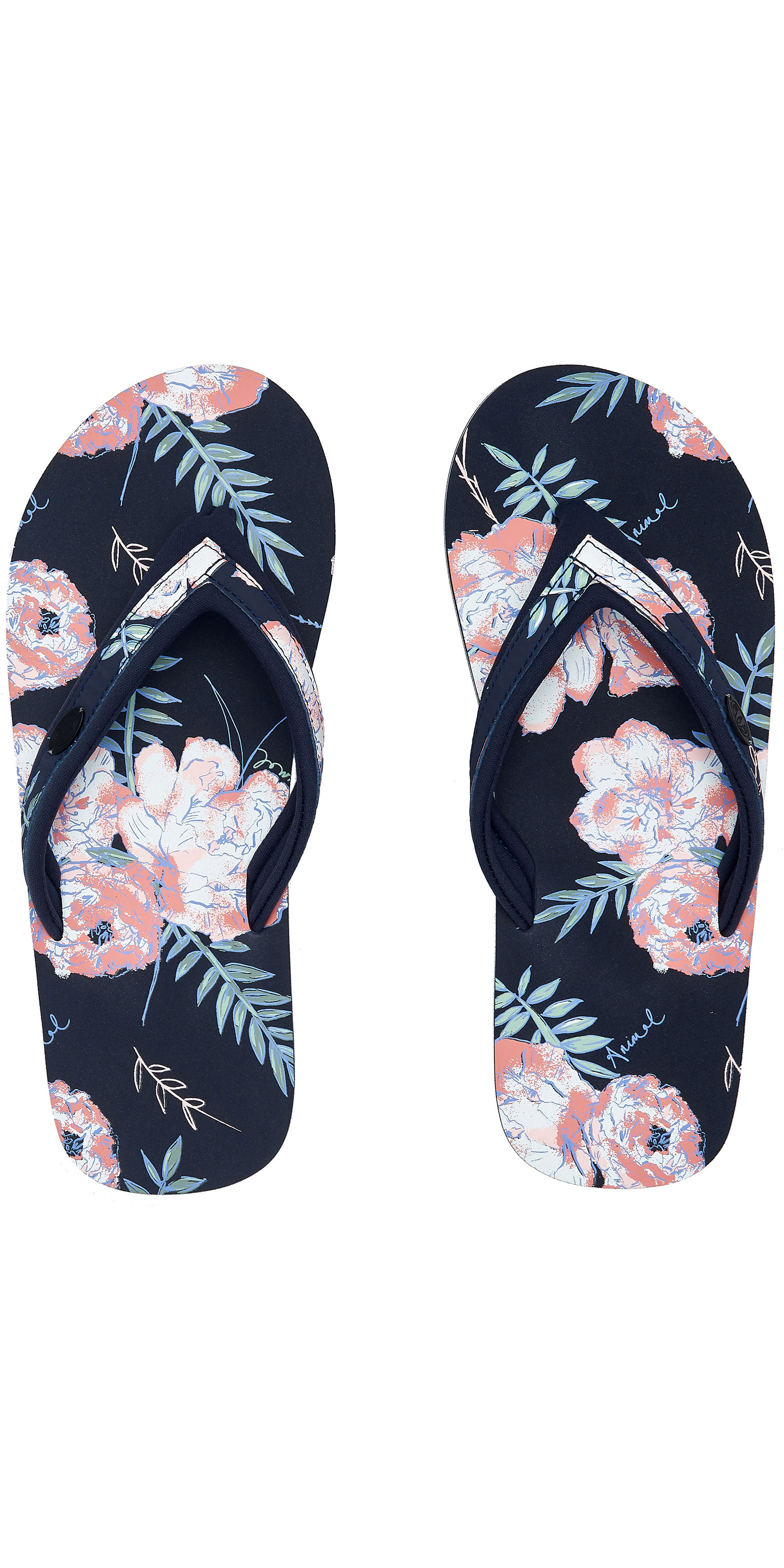 2020 Animal Womens Swish Slim AOP Flip Flops / Sandals FM0SS304 India