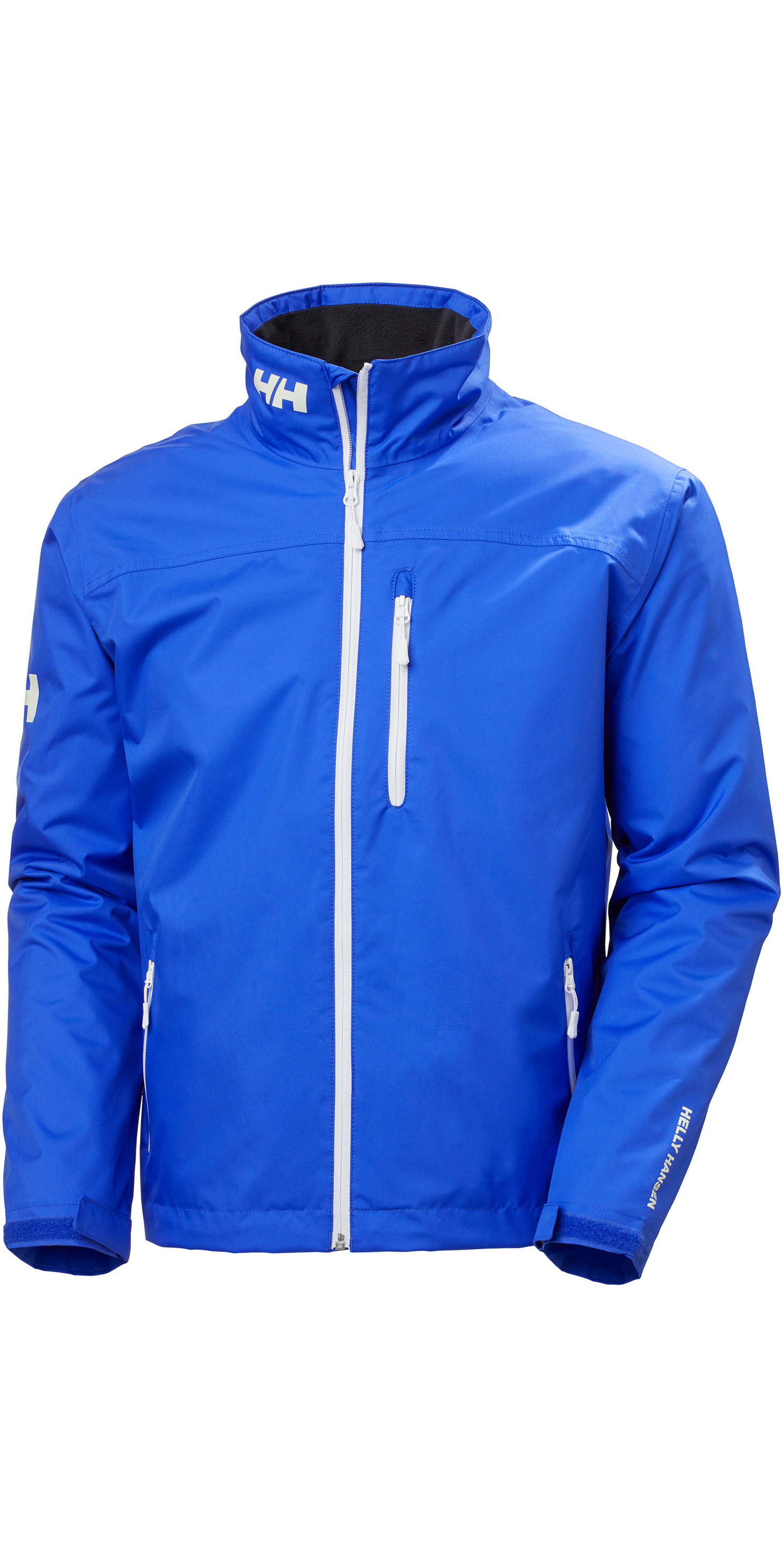 2020 Helly Hansen Mens Crew Midlayer Jacket 30253 Royal Blue Sailing Sailing Wetsuit Outlet