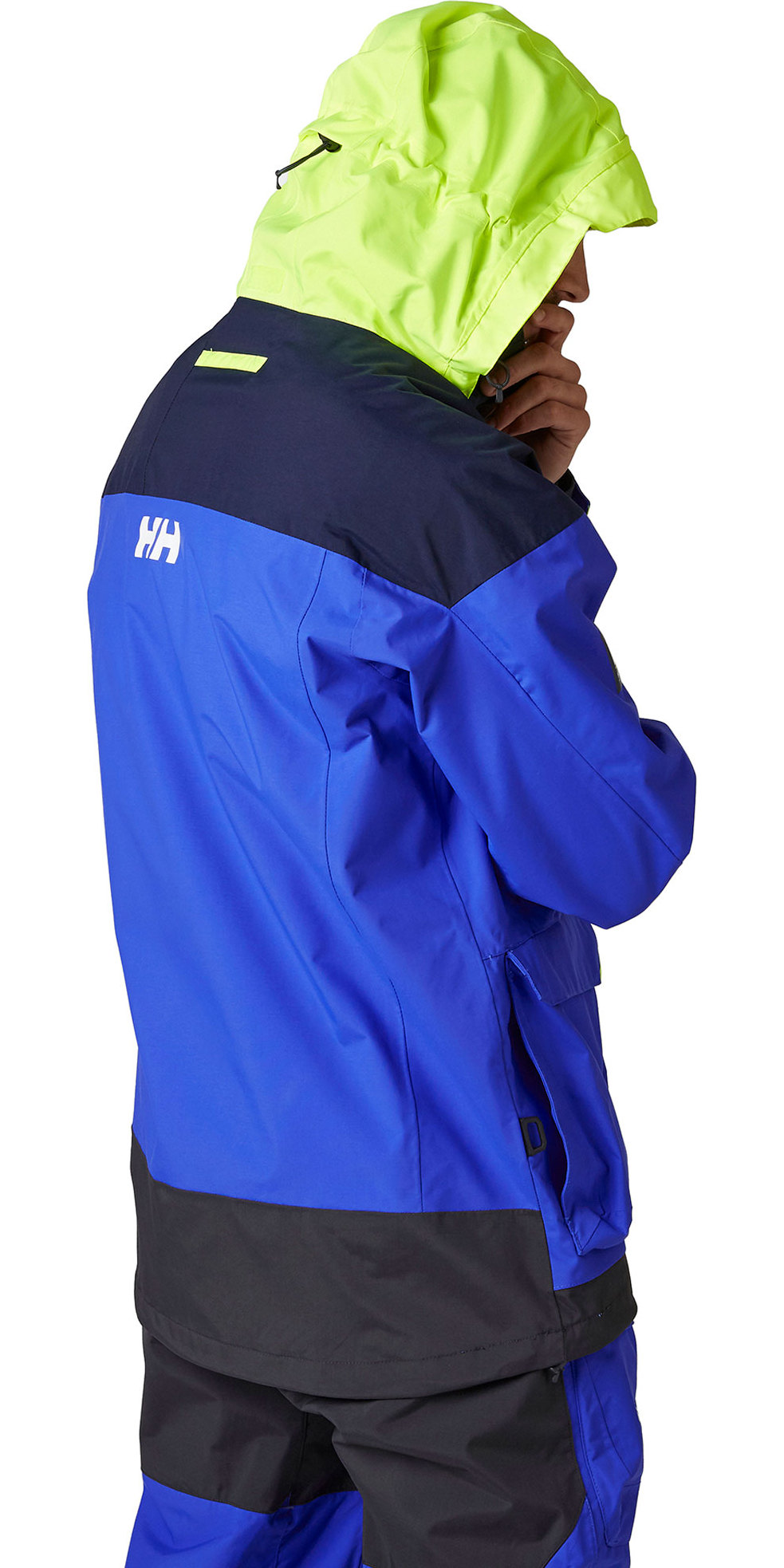 2020 Helly Hansen Mens Pier Sailing Jacket & Trouser Combi Set - Royal Blue