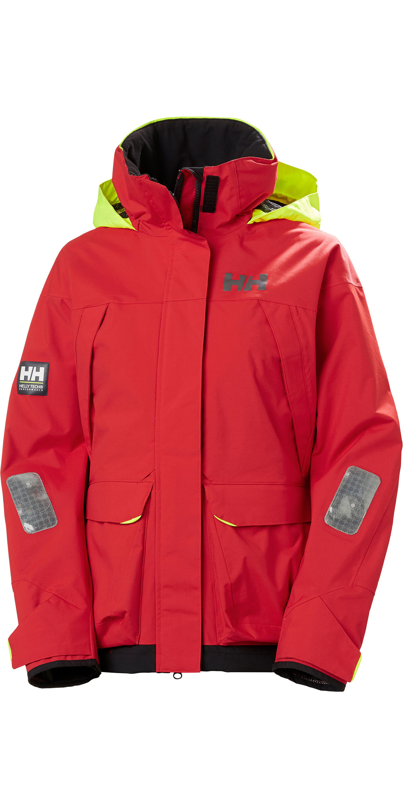2020 Helly Hansen Womens Pier Coastal Sailing Jacket 34177 Alert Red