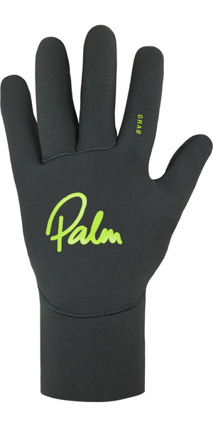 2026 Palm Grab 2mm Neoprene Gloves 12328 - Jet Grey