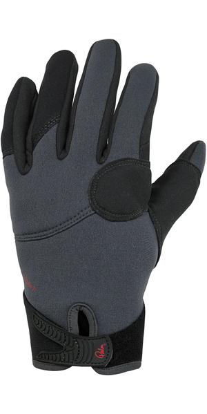 2026 Palm Throttle 2mm Neoprene Gloves 12332 - Jet Grey