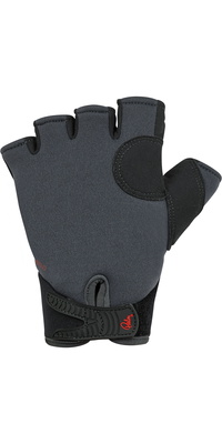 2026 Palm Clutch 2mm Neoprene Short Finger Gloves 12333 - Jet Grey