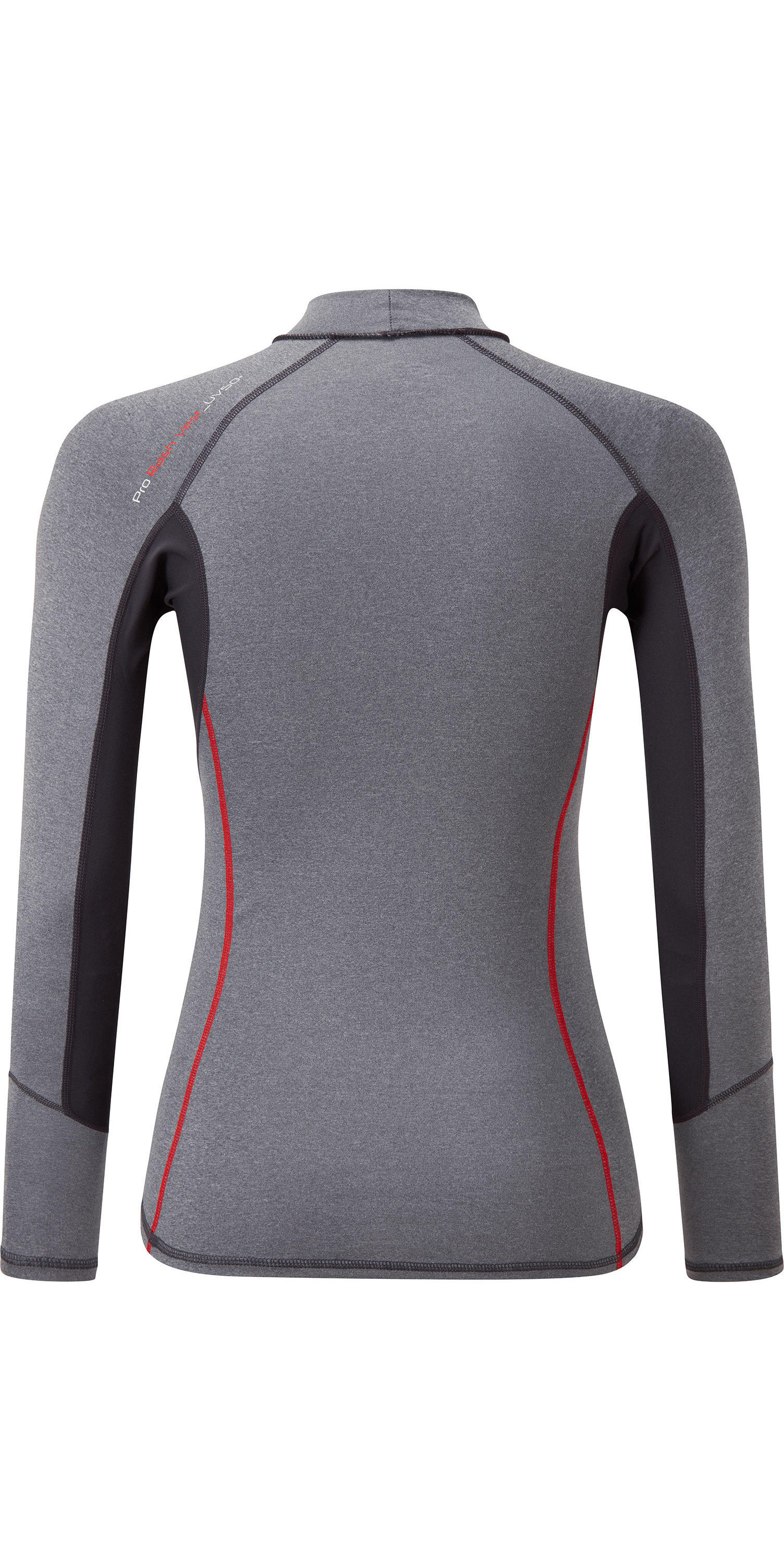 2020 Gill Womens Pro Long Sleeve Rash Vest 5020W Grey Melange